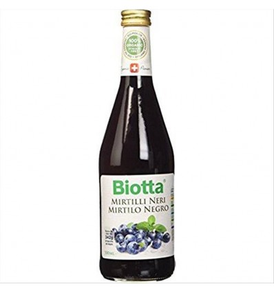 Succo di Mirtilli neri selvatici - 500ml - Biotta