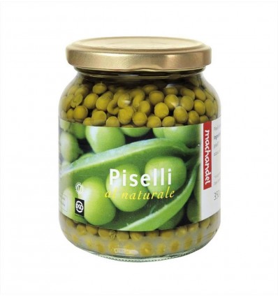 Piselli al naturale - 350g - (sgocciolato 215g) - Machandel 