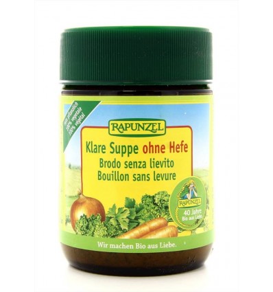 Brodo Vegetale in Polvere Senza Lievito - 160gr - Rapuntzel