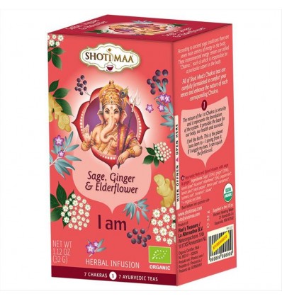 Tisana Ayurvedica I am -16 filtri per 2 g (32 g) - Shoti Maa