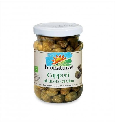 Capperi in Aceto Biologici - 95gr - Bionaturae