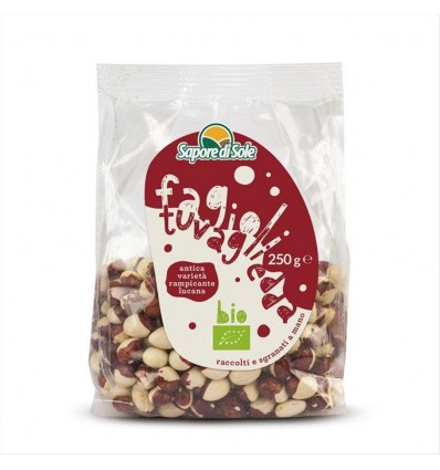 Fagioli Tuvagliedda Rossi Biologici - 250g - Sapore di Sole