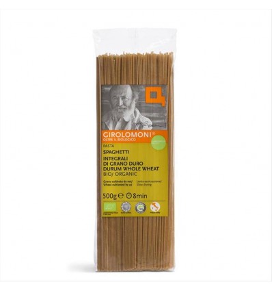 Spaghetti integrali grano duro Biologico - 500g - Girolomoni