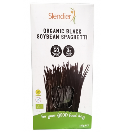 Spaghetti di Soia nera Biologici - 200g - Slendier