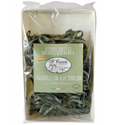 Tagliatelle alla spirulina Biodinamiche - 250g - Il Cerreto