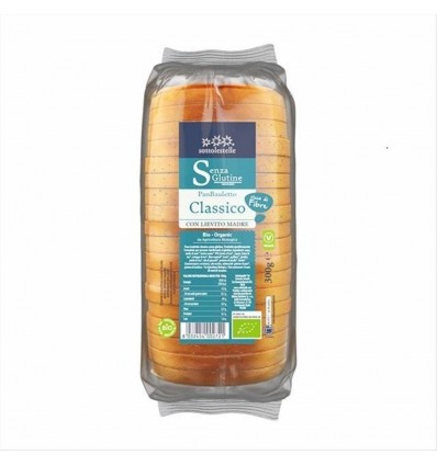 Pane senza glutine classico biologico - 300g - Sottolestelle