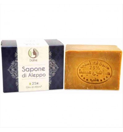 Sapone di aleppo 25% - 200g - Dafne