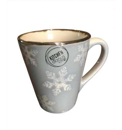 Tazza gres blu inverno - Kitchen Goods and More 