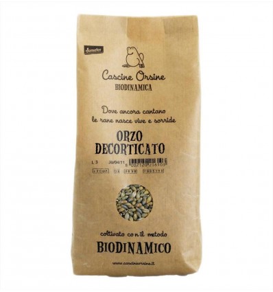 Orzo decorticato Biodinamico - 500g - Cascine Orsine