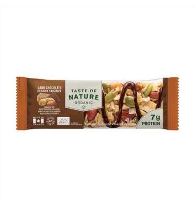 Barretta biologica Arachidi e Cioccolato - 40g - Taste of Nature