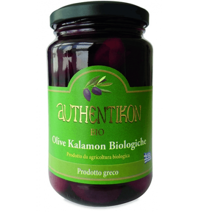 Olive Greche Kalamon Biologiche - 350g - Hermes Dimarakis