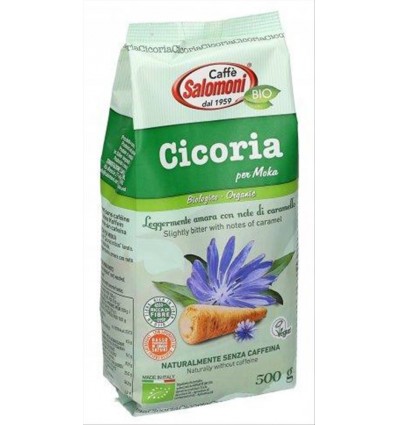 Cicoria biologica tostata e macinata per Moka - 500g - Salomoni