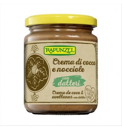 Crema cocco nocciole datteri biologica - 250g - Rapunzel