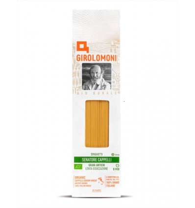 Spaghetti di Grano duro Cappelli Biologici - 500gr - Girolomoni